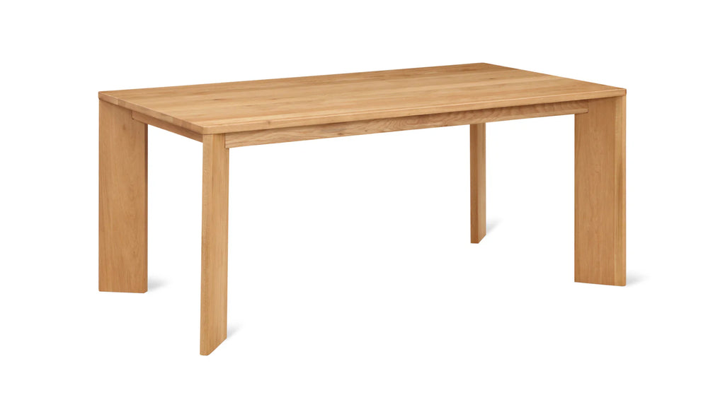 Angled Dining Table Oak 4-6 Frame