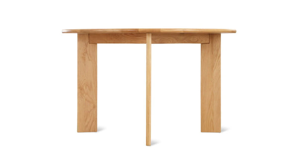 Angled Round Dining Table 4-5 Seats