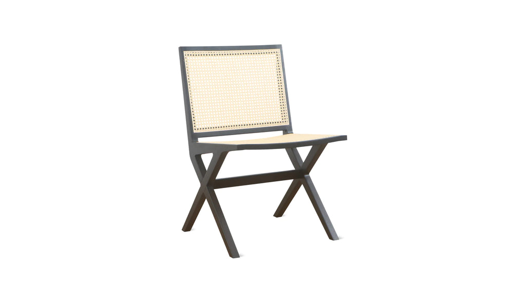 On Set Dining Chair Black Cane