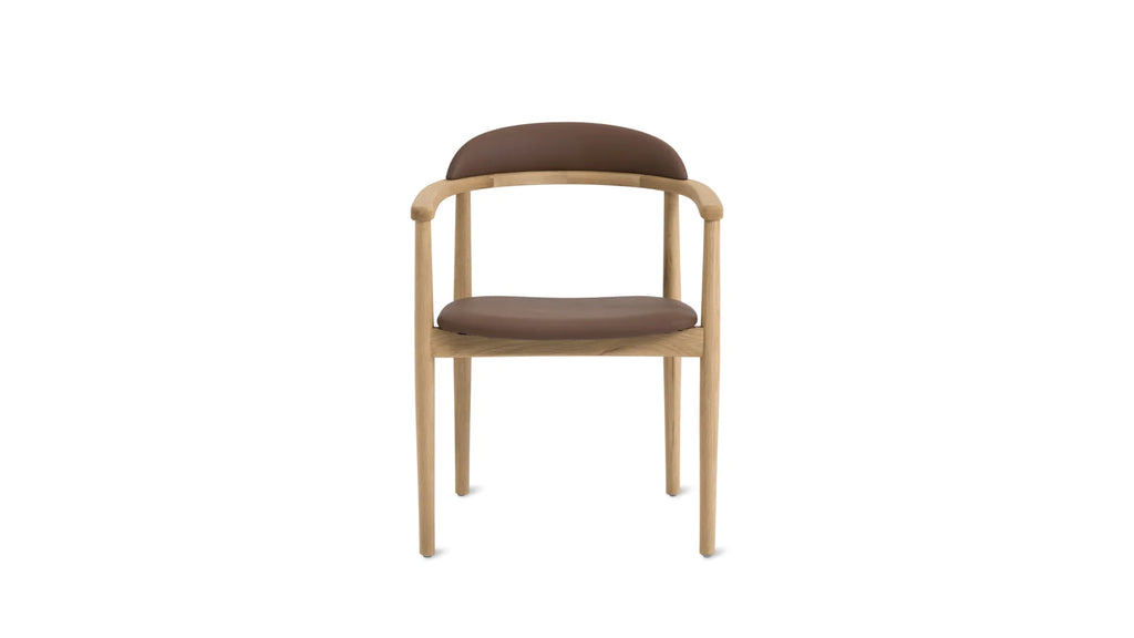 Natural Oak Brown Dining Chair