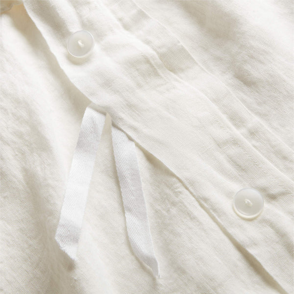 Aire Natural EUROPEAN FLAX ™-Certified Linen Pampas Ivory King Duvet Cover