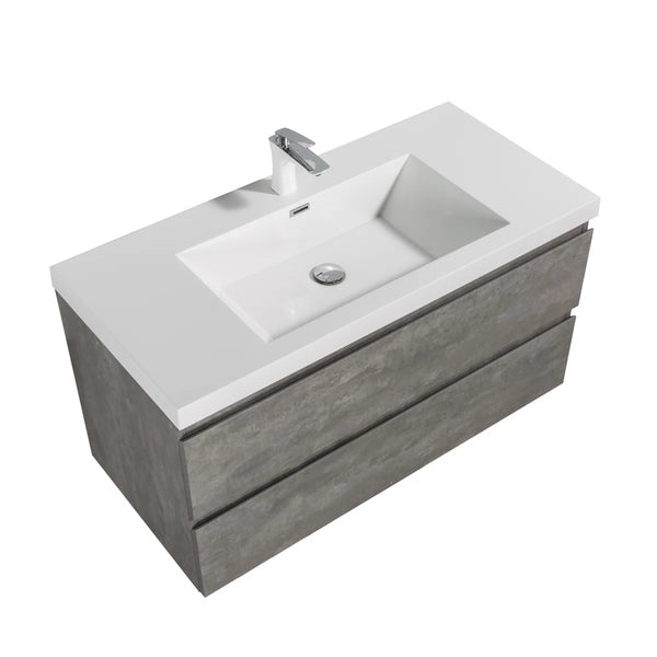 Eustasius 42'' Single Bathroom Vanity with Top