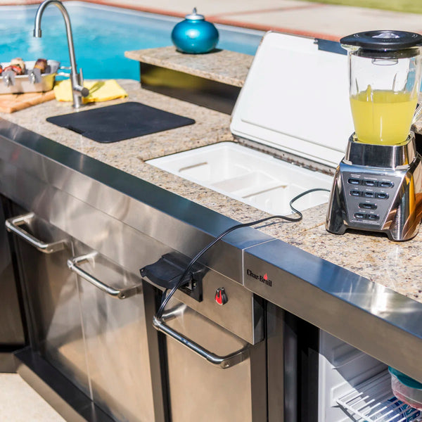 Charbroil Medallion Series Kitchen Sink and Outdoor Entertainment Module