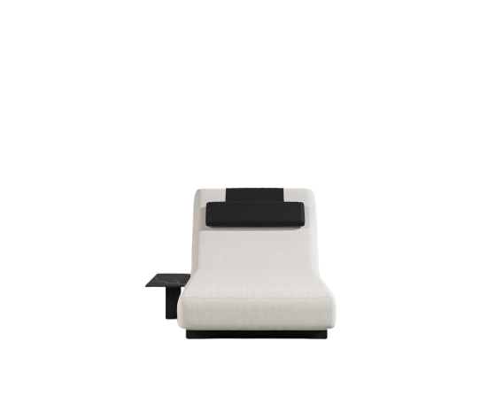 Corian Outdoor Lounger Palisades/Black