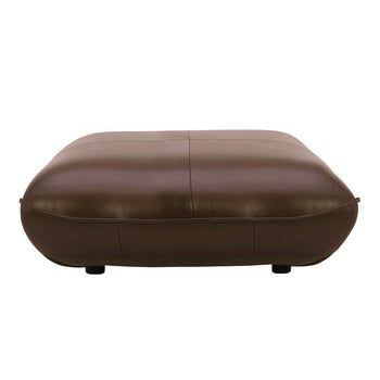Zeppelin Leather Ottoman