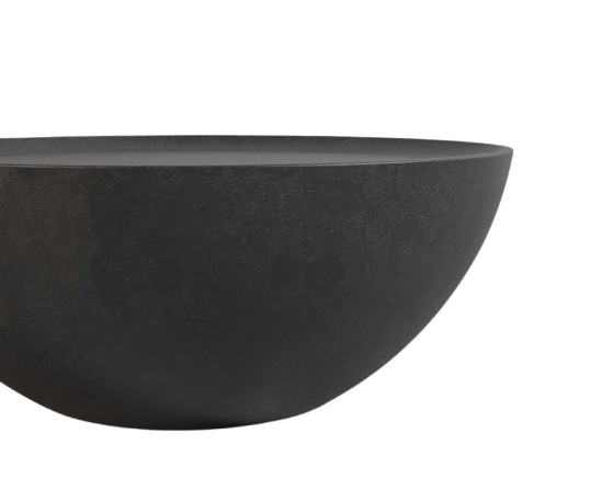 Garek Coffee Table – Black Concrete