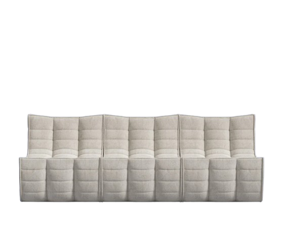 Geno Sofa Three Seater – Helium Cloud