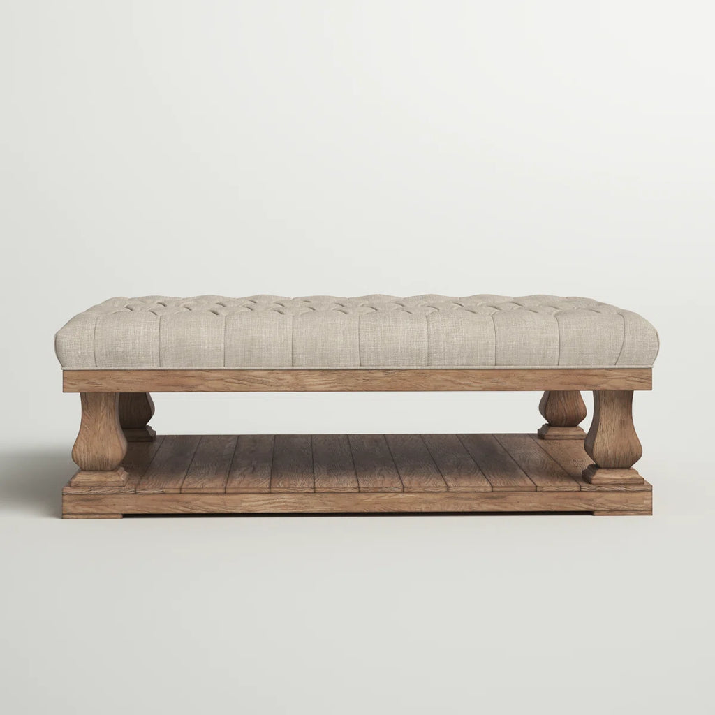 Gowans Solid Wood Top Coffee Table