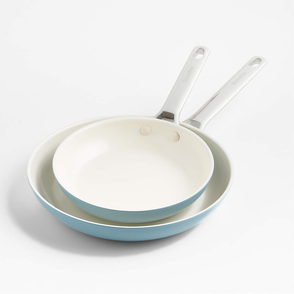 Greenpan ™ Padova Pro Blue Haze Non-Stick Ceramic 8" and 10" Fry Pans Set