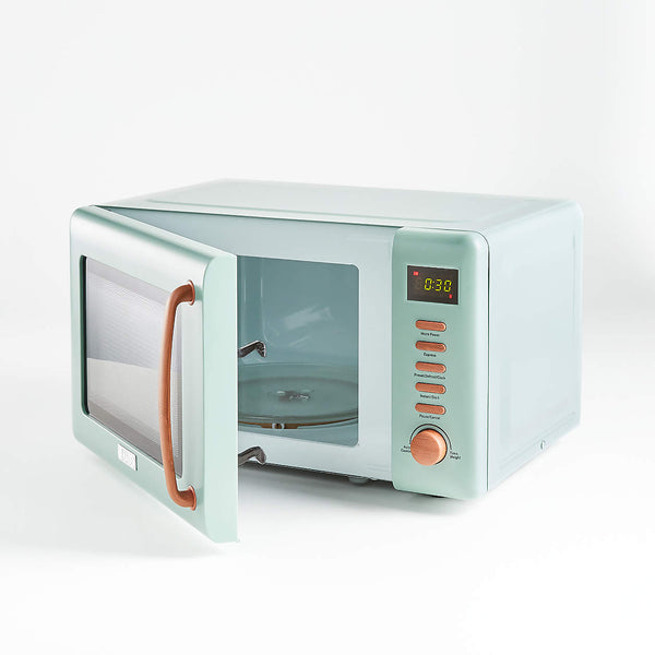 HADEN Dorchester Silt Green Compact Microwave