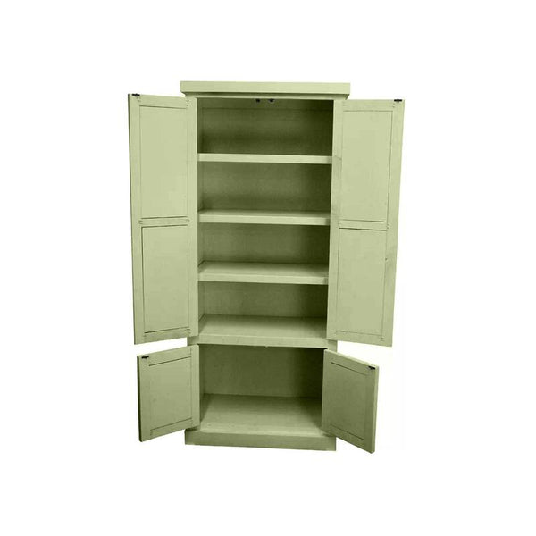 Kellogg Solid Wood Double Door Armoire Green Sage