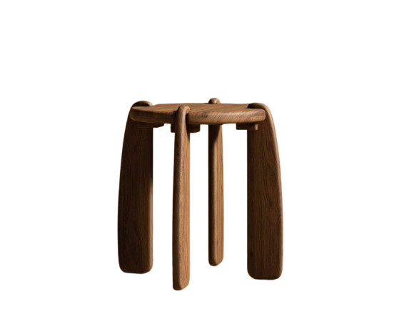 Ora Side Table - Walnut Acacia (Minor Scratch)