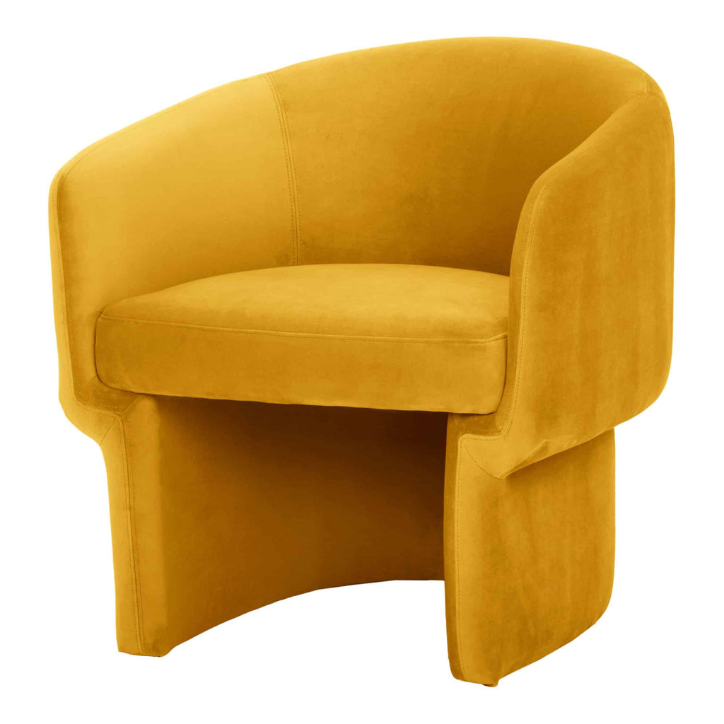 Franco Chair Velvet Mustard