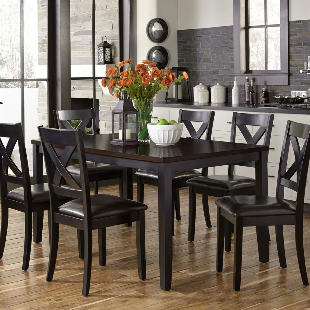 Ketron 6 - Person Four Leg Dining Set