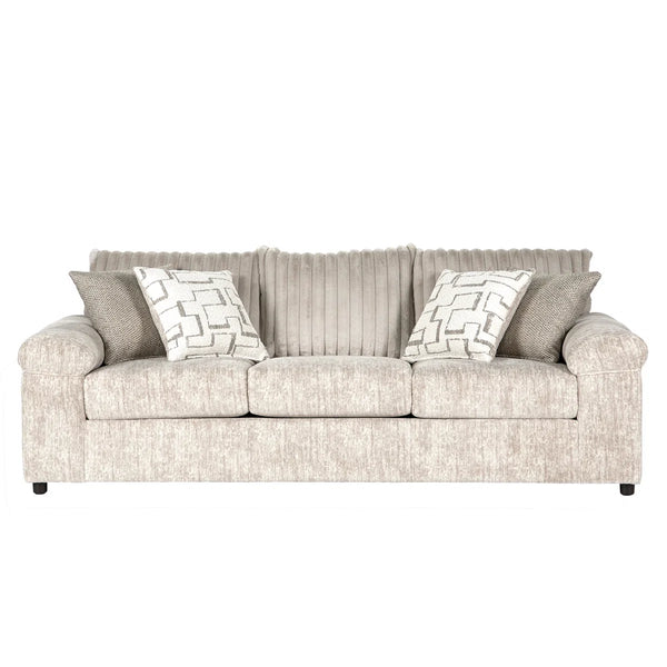 Latitude Run® Oliwier Wide Parchment Corduroy Sofa