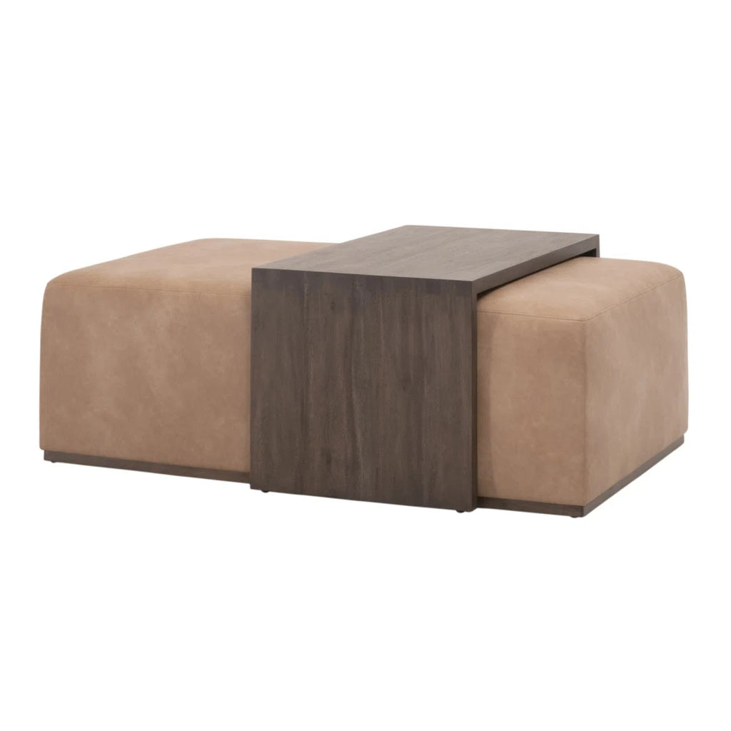 Letisia Dovetail Upholstered Coffee Table