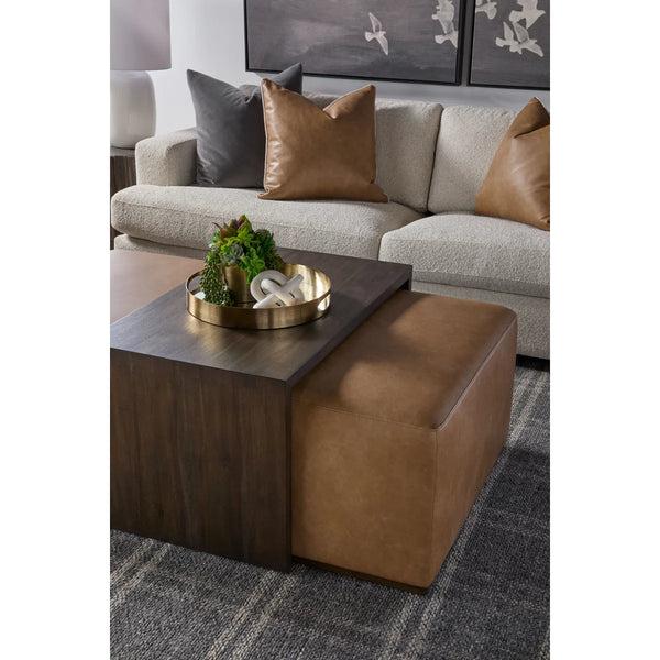 Letisia Dovetail Upholstered Coffee Table