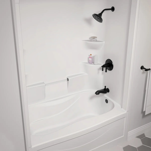 Liberty 60'' W 88'' H Framed Rectangle Tub & Shower Kit TS5R1