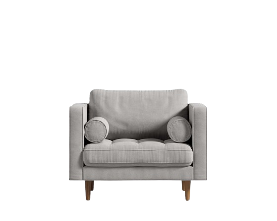 Chiffon Suede Armchair