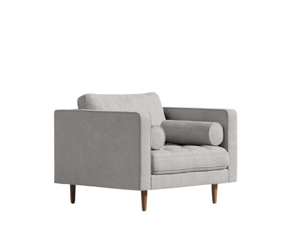 Chiffon Suede Armchair