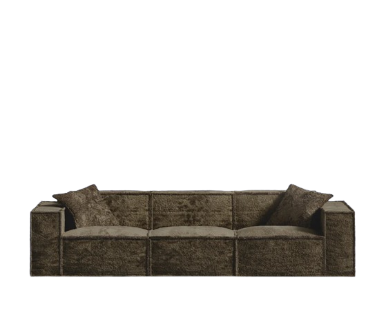 Molo Sofa Three Seater - Espresso
