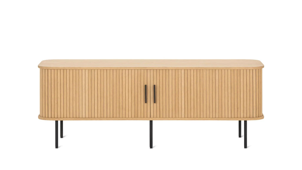 Edge Media Unit White Oak