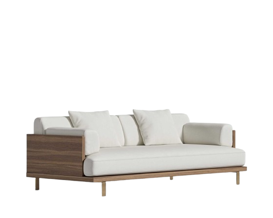 Mara Sofa – Alesund & Brushed Brass