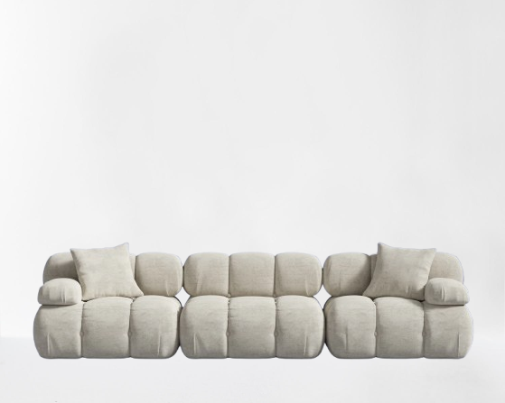 Bellaro 3-Piece Helium Cloud Sectional
