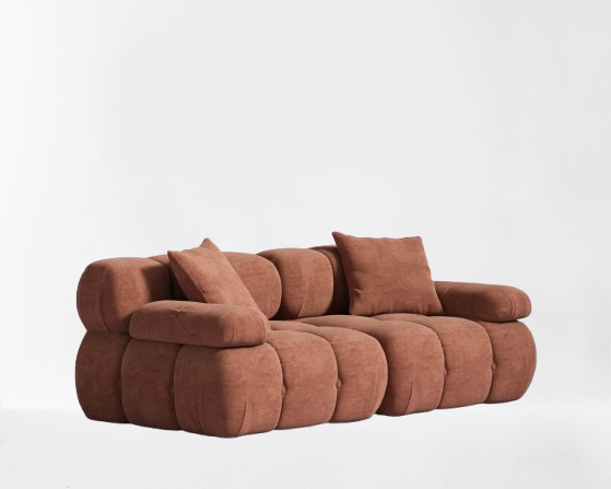 Bellaro Loveseat Copper Tan
