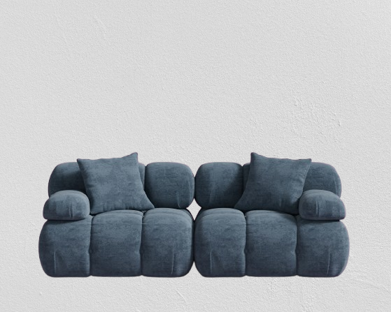 Bellaro Loveseat – Hydrogen Blue