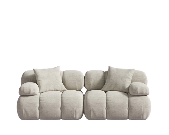 Bello Loveseat - Helium Cloud