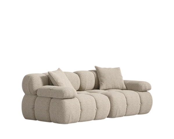 Bellaro Loveseat Almond Shearling