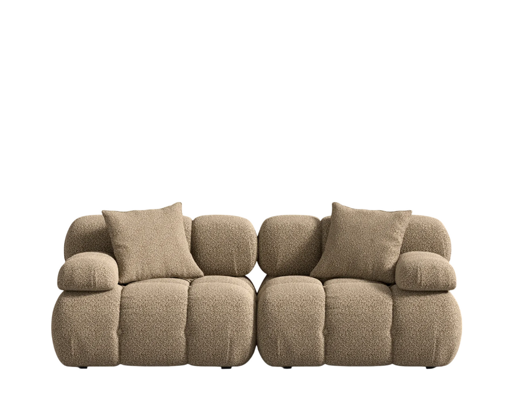 Bellaro 2-Piece Loveseat Sofa - Fawn