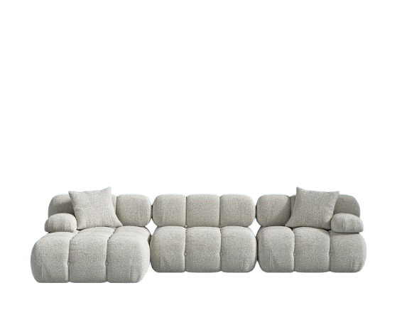 Bellaro Sectional - Pearl