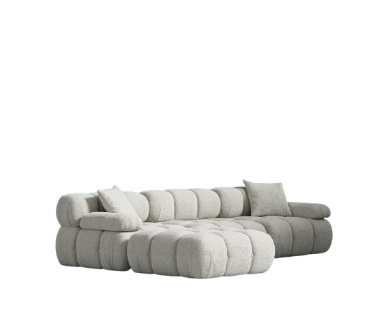 Bellaro Sectional - Pearl