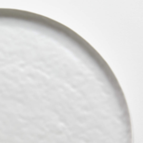 Mercer Matte White Porcelain Dinner Plate