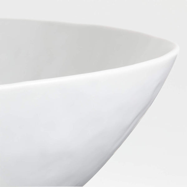 Mercer Matte White Porcelain Large Serving Bowl