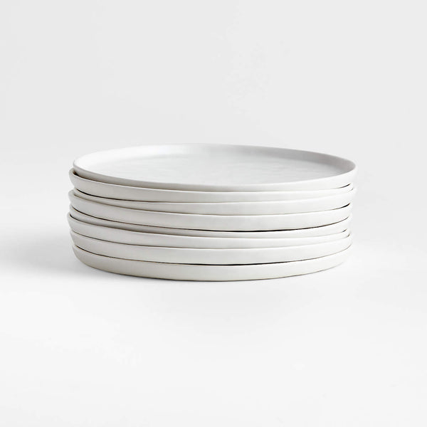 Mercer Matte White Porcelain Salad Plate