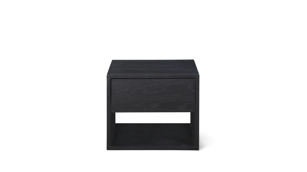 Easy Bedside Table- Black Oak (Scratched)