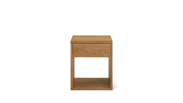 Tall Easy Bedside Table-Oak