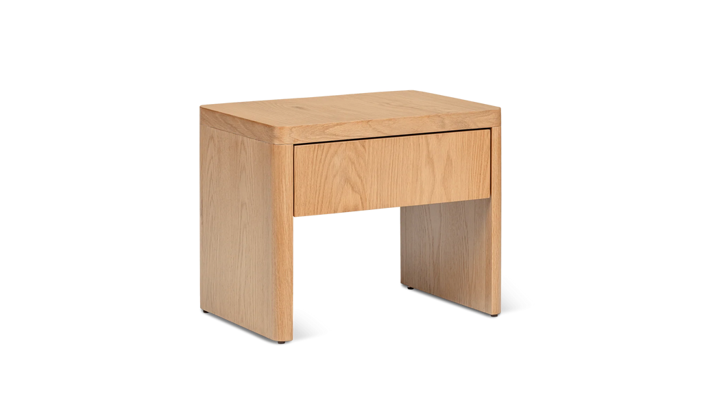 Forma Nightstand – White Oak