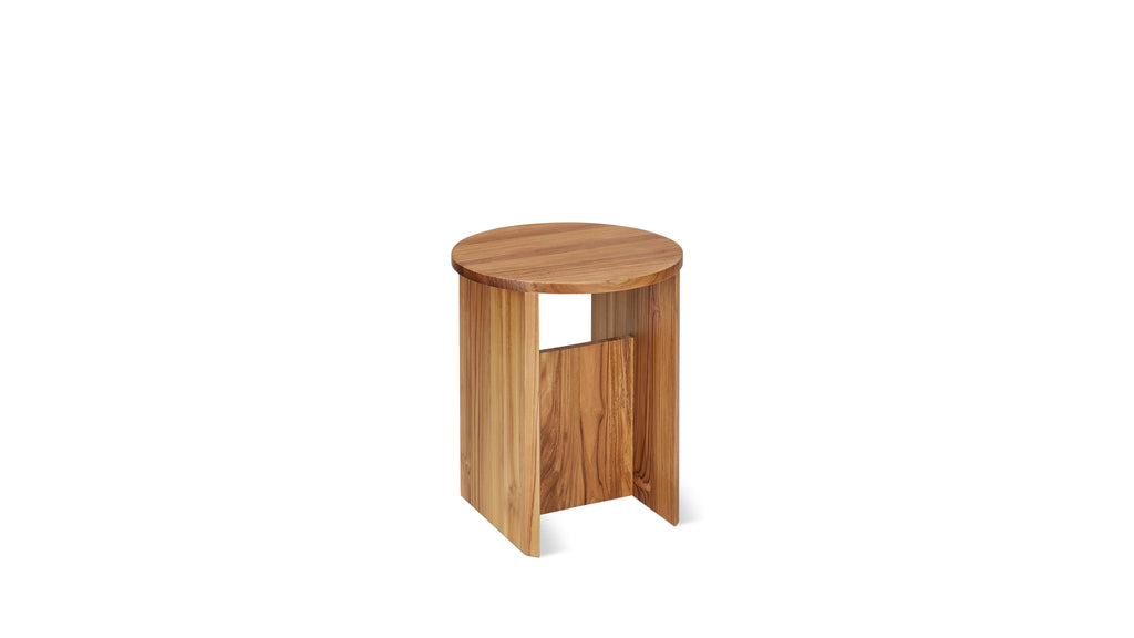 Field Teak Stool
