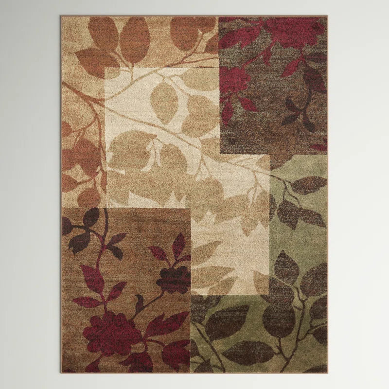 Rubith Floral Rug 9' X 12'