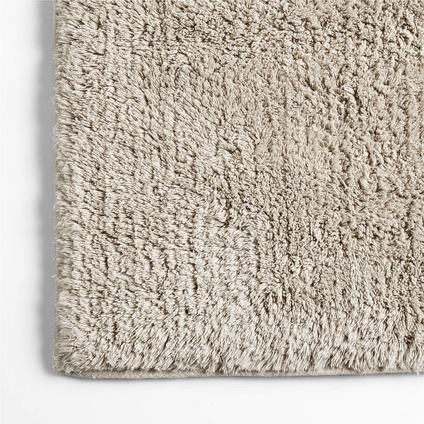 Rylan Organic Cotton Natural Taupe Bath Mat 24