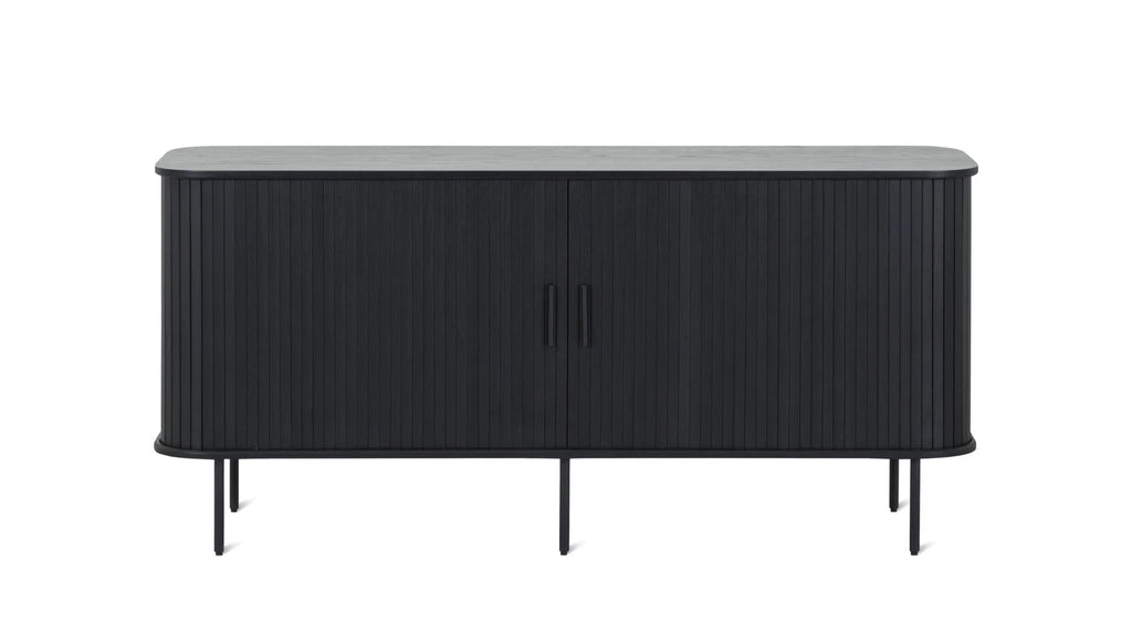 Edge Black Oak Sideboard Tambour (Damage)