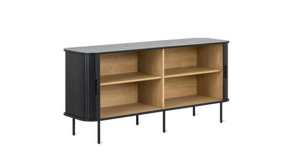 Edge Black Oak Sideboard Tambour (Damage)