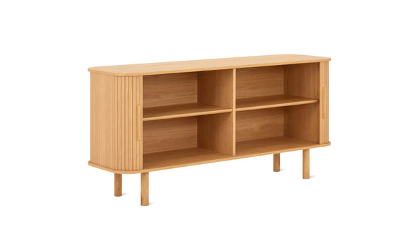 Tambour Sideboard Oak All Wood