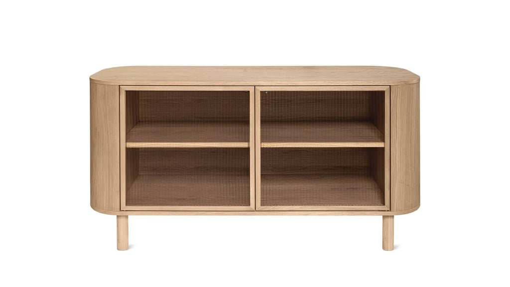 Show Sideboard Oak & Glass