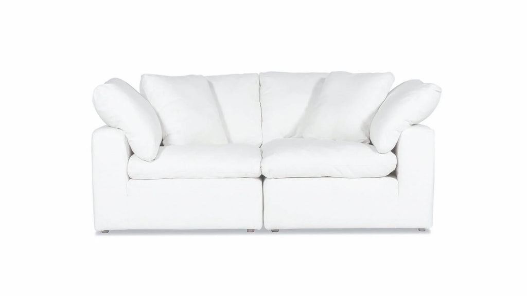 USED- Cloud Style 2-Piece Modular Sofa Standard, Brie