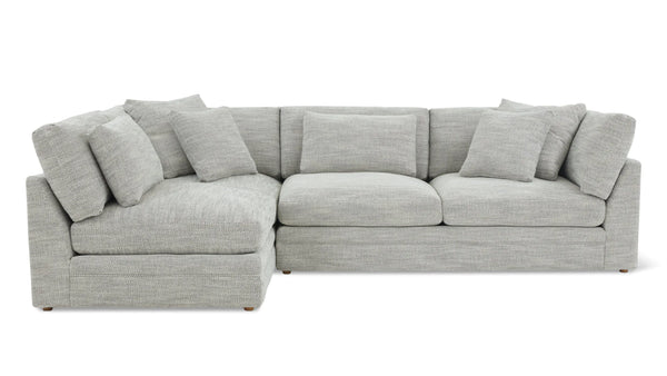 Cloud Style Feel Good 5-Seater Sectional Smoke